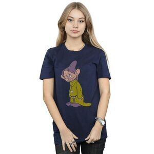 Snow White And The Seven Dwarfs Womens/Ladies Dopey Cotton Boyfriend T-Shirt / N